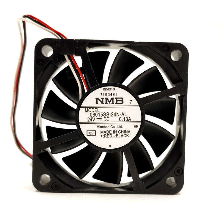 1pcs NMB 06015SS-24N-AL 6015 24V 0.13A 6 cm for Fanuc servo fan