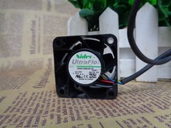 Nidec UltraFlo W40S12BS4A5-07 Cooler Cooling Fan 12V 0.73A 4Pin 40*40*28mm
