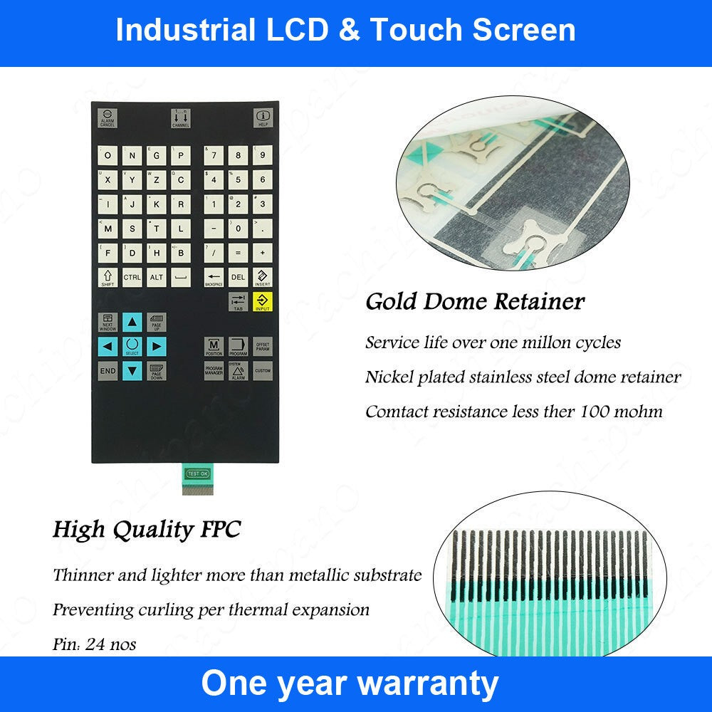 6FC5303-0DT12-1AA1 Membrane Film for 6FC5 303-0DT12-1AA1 802D SL Keypad Switch