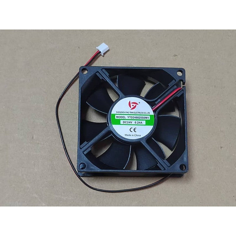 1PCS YTD248025S0M1 8025 DC24V 0.24A 8CM Cooling Fan