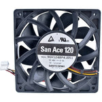 9GV1248P4J051 12cm 12025 120mm 48V 0.50A 4pin double ball bearing server fan