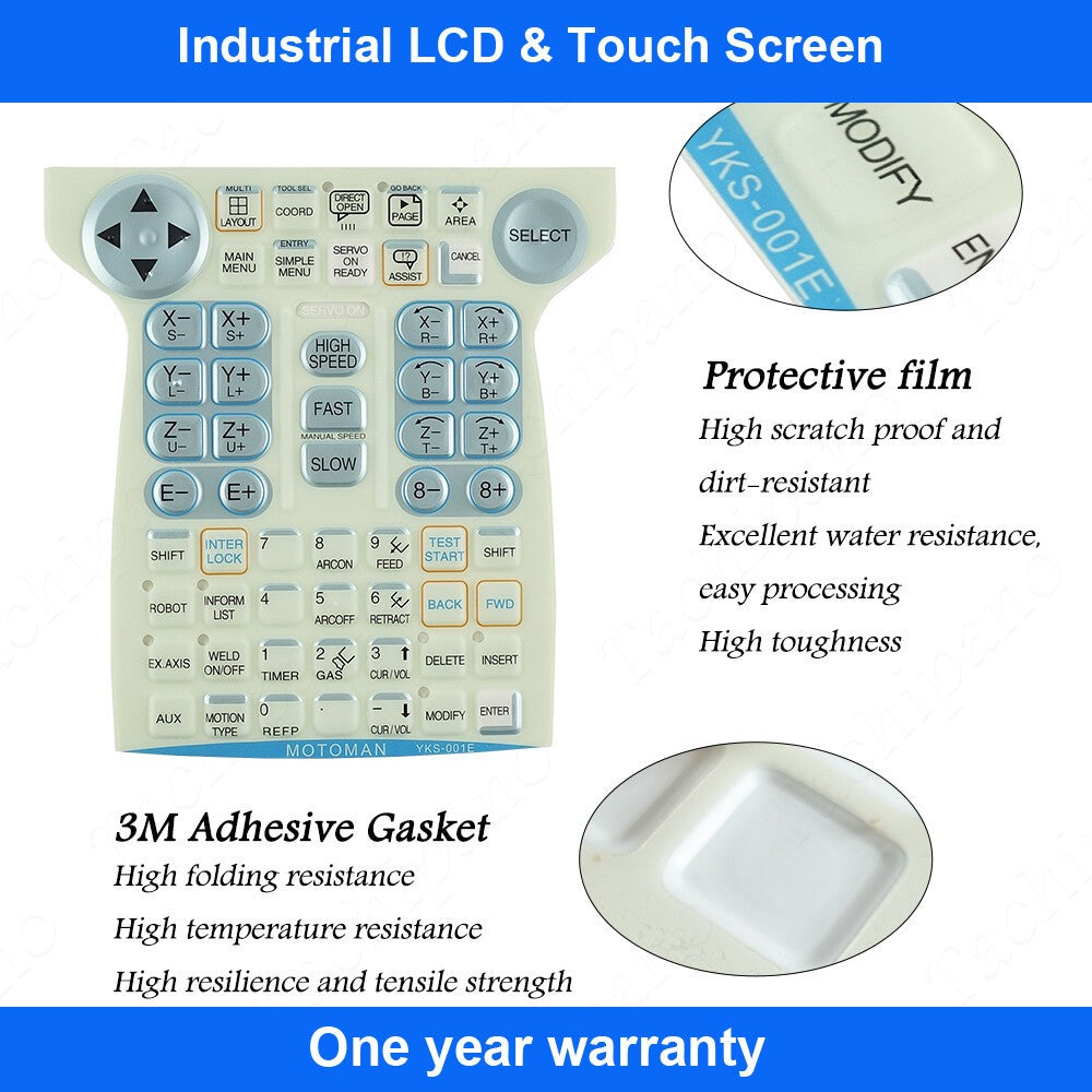 Membrane Film for YKS-001E Yaskawa Electric Corporation YKS-OO1E Keypad Overlay