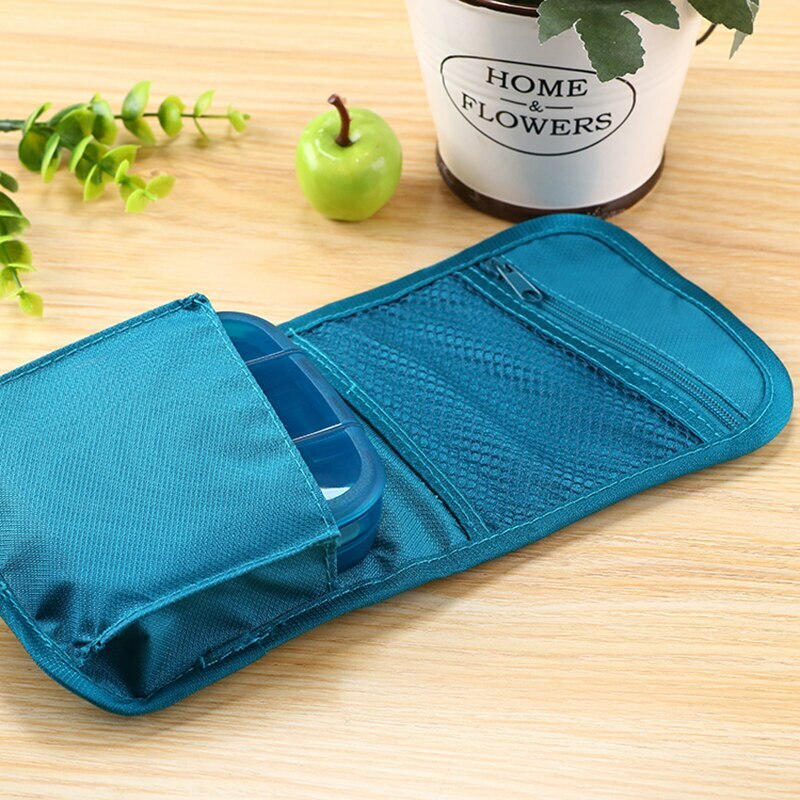 7 grids medicine box First Aid kit Medical Box Storage Medicine Package Pill box