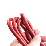 30meters Dia 18mm Red Solid Silicone Rubber Sealing Strip Round O Ring