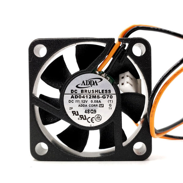 1PCS ADDA 4010 AD0412MS-G70 DC12V 0.08A 2 line 4CM fan