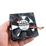 9A0812EG403 8cm 80mm 80x80x25mm DC12V 0.38A 4Pin Dual ball bearing cooling fan