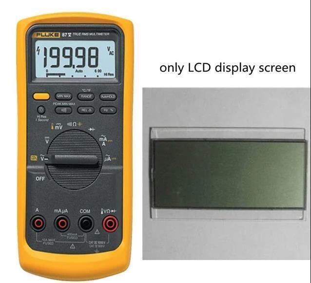 LCD Display For Fluke 87V 88V 87-5 88-5 Digital Multimeter Matrix Screen