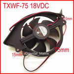 BRUSHLESS DC FAN TXWF-75 18VDC 2Pin For Induction Cooker Cooling Fan