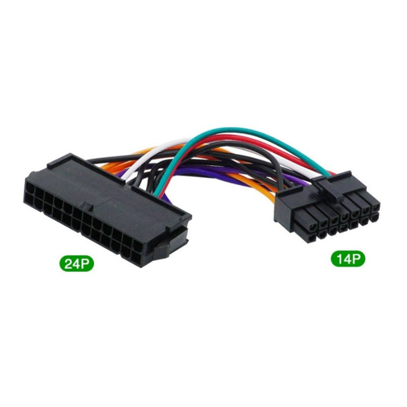 24Pin to 10/14/12 Pin ATX PSU Motherboard Power Supply Cable Adapter Acer Lenovo