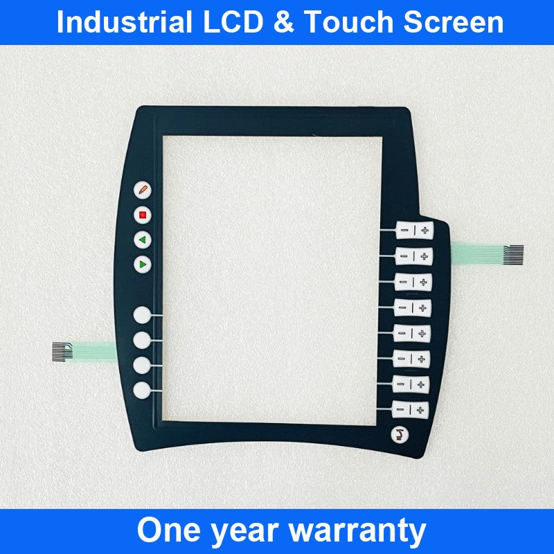 Touch Screen Panel Glass For KRC4 KCP4 00-168-334 +Membrane Keypad Keyboard Film