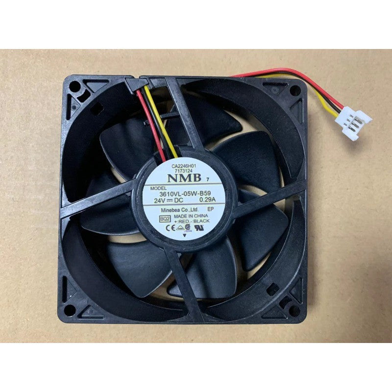 1pcs NMB 3610VL-05W-B59 24V 0.29A CA2246H01 90mm Inverter Fan 3pin