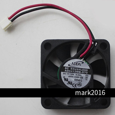 ADDA AD0412MB-G70 4cm 40mm 40*40*10mm 0.08A 12V DC 2pin cooling fan