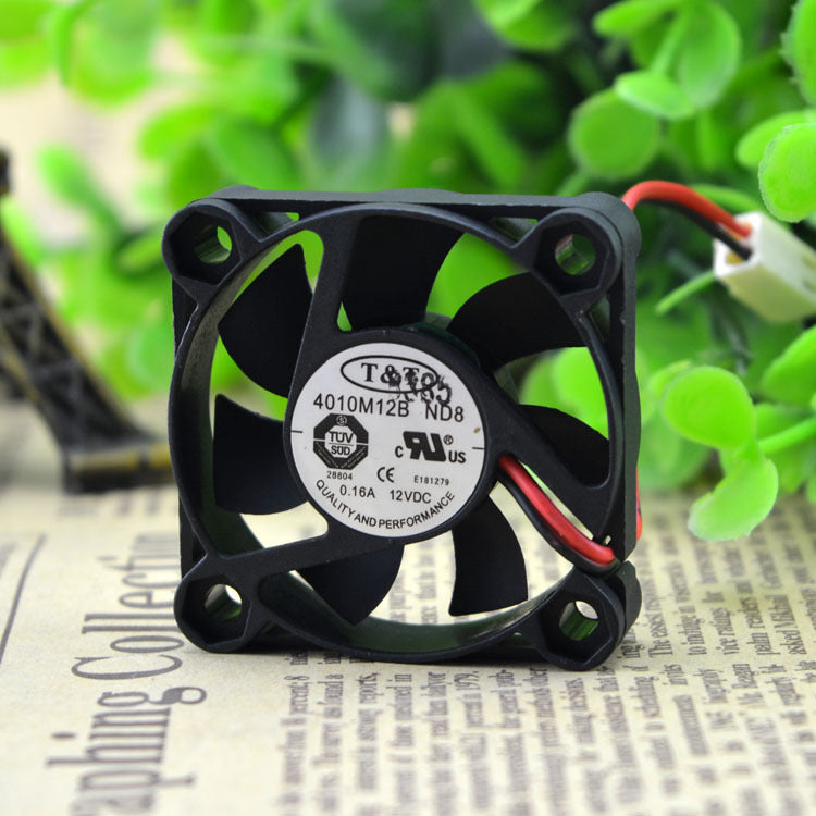 T&T 4010M12F ND8 12V 0.16A 40*40*10mm 2pin