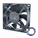 AUB0812M 8cm 80mm fan 80x80x25mm DC12V 0.17A 3pin Axial flow fan cooling fan