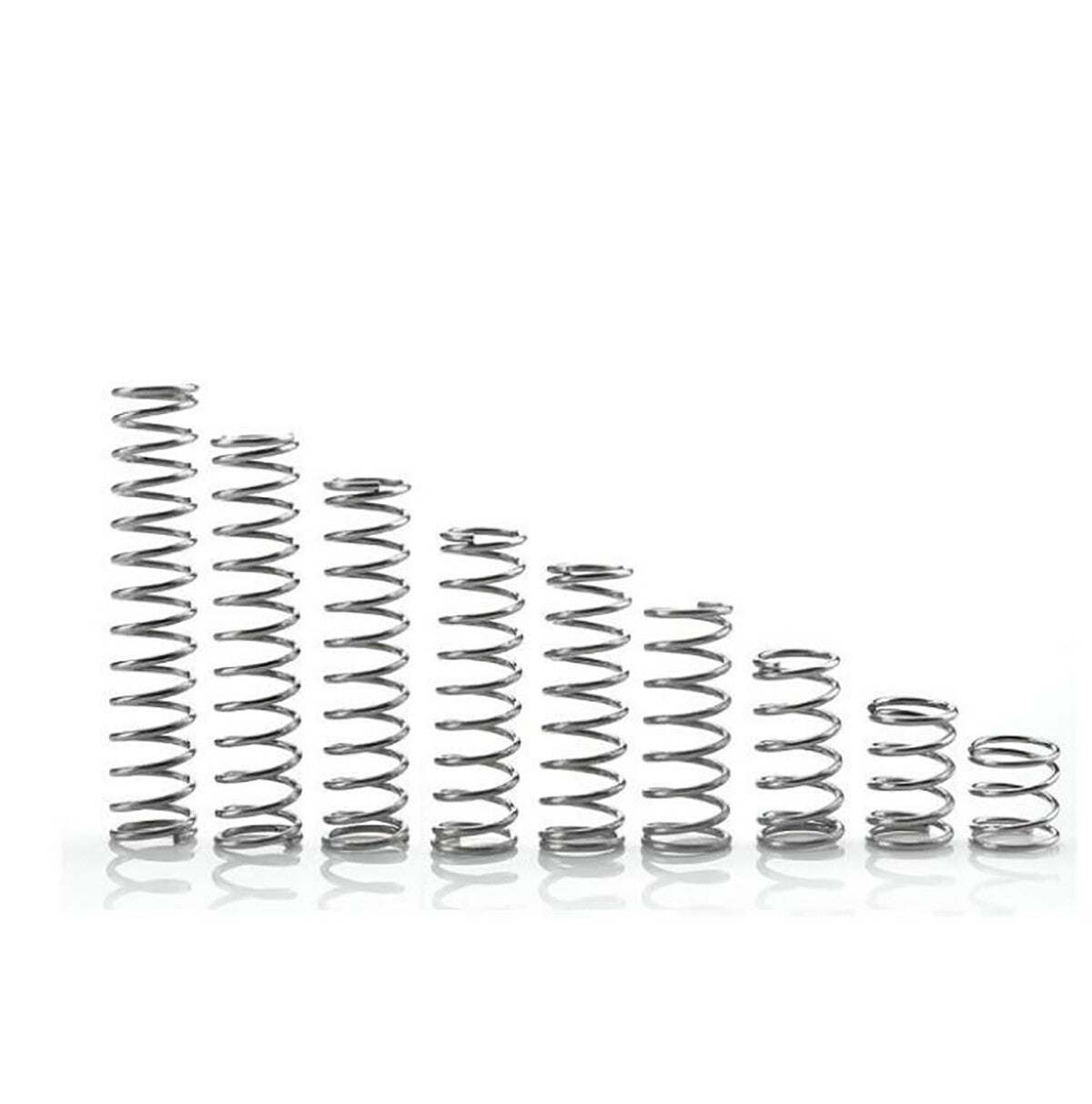 Dia 0.2mm Compression Pressure Spring OD 1.5-2-2.5-3-4mm A2 Stainless Steel Wire
