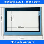 Touch Screen Panel TP1500 Comfort 6AV2124 6AV2 124-0QC02-0AX1 + Overlay Film