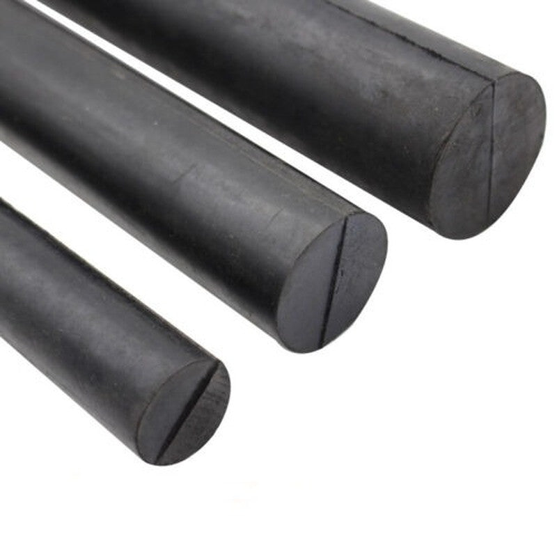Solid Rubber Round Rod Bar Sealing Strip Bendable Cabinet Door Seal Material