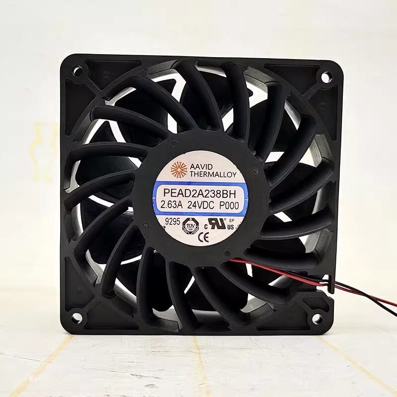 AAVID PEAD2A238BH 24V 2.63A 12cm 12038 2-Wire Cooling Fan