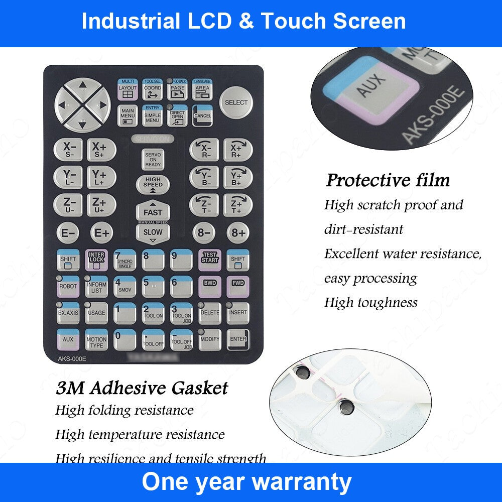 AKS-000E Membrane for AKS-000E Yaskawa Electric Keypad Film Overlay