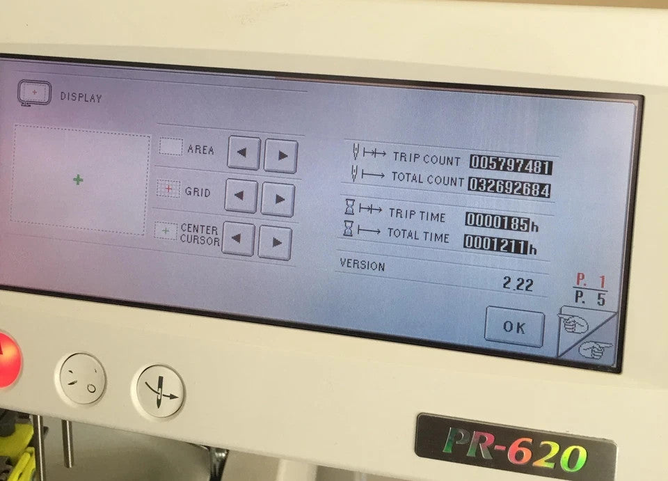 For Brother PR600II PR600IIC PR620 PR620C LCD Display Screen(Only LCD)