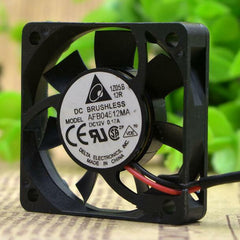Original Delta AFB04512MA 12V 0.17A 4510 4.5cm 2 wire cooling fan