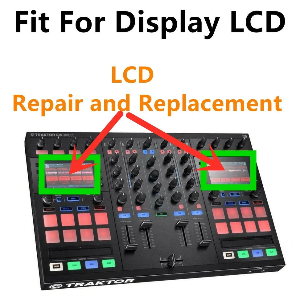 1P Fit For native instruments traktor kontrol s5 Display screen LCD replacement