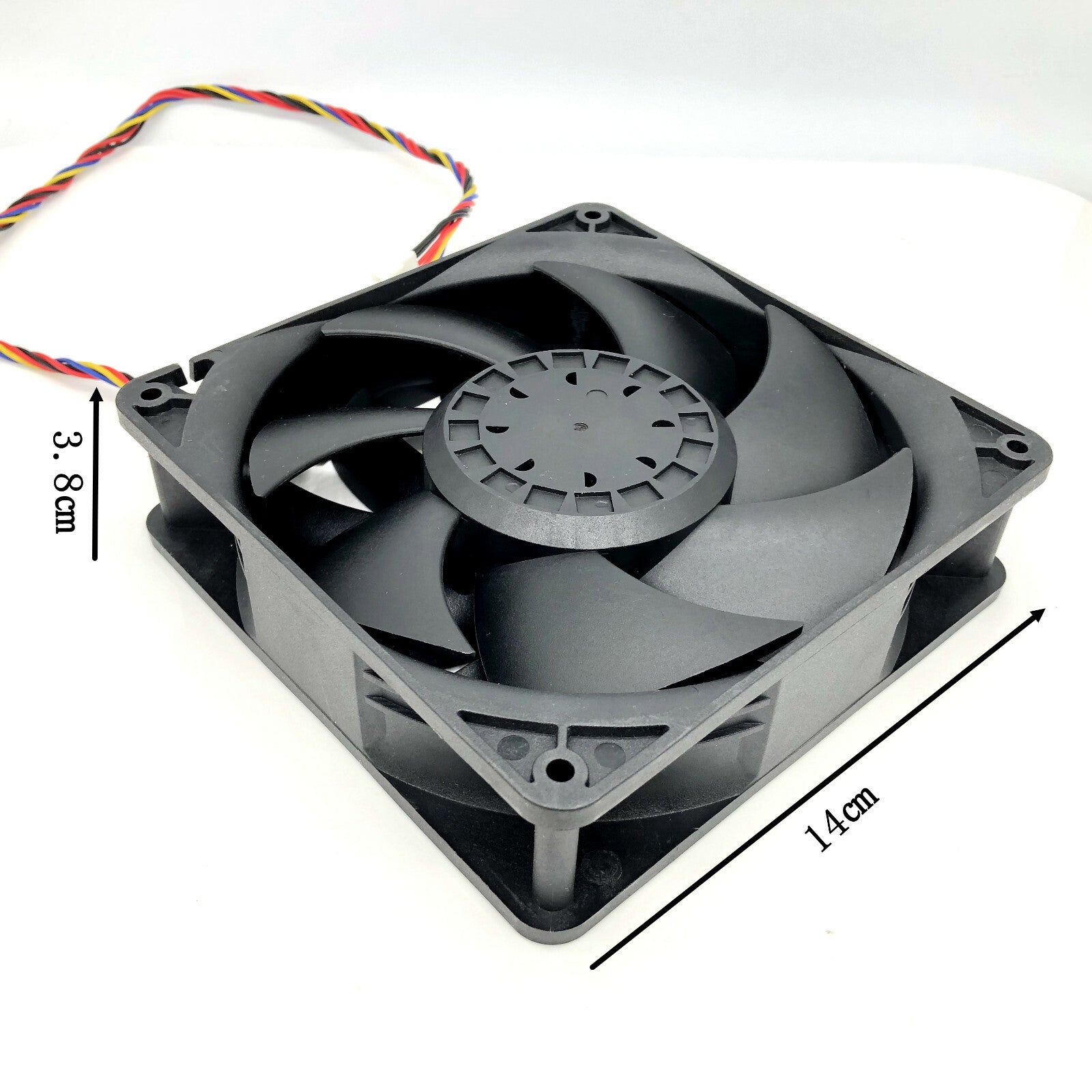 1PC 14038 FDW14038H12TB-8 12V 14CM 7500 rpm 5.00A high power cooling fan