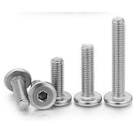 M3-M8 Allen Hex Hexagon Socket Ultra Thin Flat Wafer Head Screw Bolt Joint Bolt