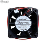 1 PCS NMB-MAT Fan 2410ML-05W-B60 DC 24V 0.17A 6025 6cm 2 Pin