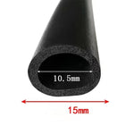 Waterproof Pipe EPDM Rubber Foam Sponge Seal Strip Round Dia.3mm 4mm 6mm-20mm