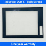 Touch Screen Panel Glass 6181P-12NPXPH 6181F-12TPXPH 6181F-12TSWE + Overlay Film