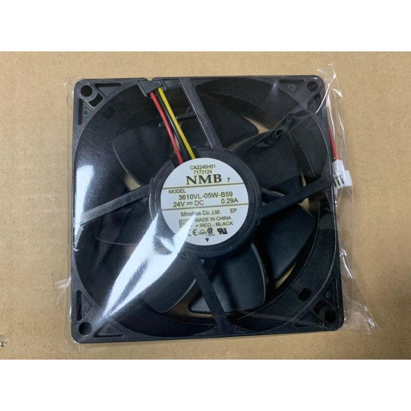 1pcs NMB 3610VL-05W-B59 24V 0.29A CA2246H01 90mm Inverter Fan 3pin