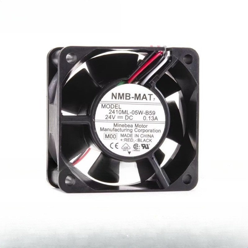 NMB-MAT7 2410ML-05W-B59 24V 0.13A 6cm 3-wire inverter fan