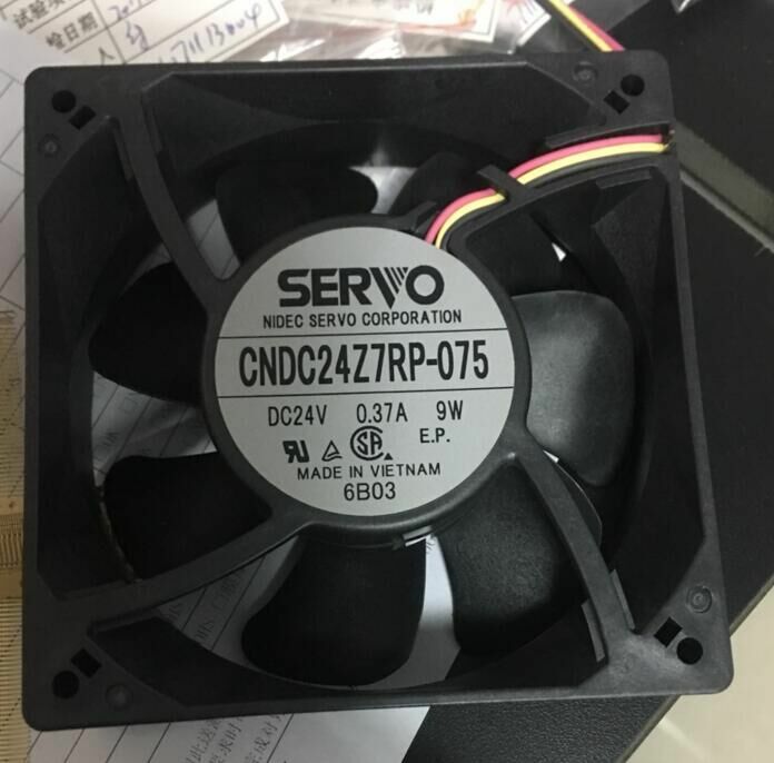 Servo CNDC24Z7RP-075 12038 24V 0.37A 12CM 3-pin inverter cooling fan