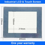 Touch Screen Panel Glass AMT10756 91-10756-00A 1071.0164A + Overlay Film