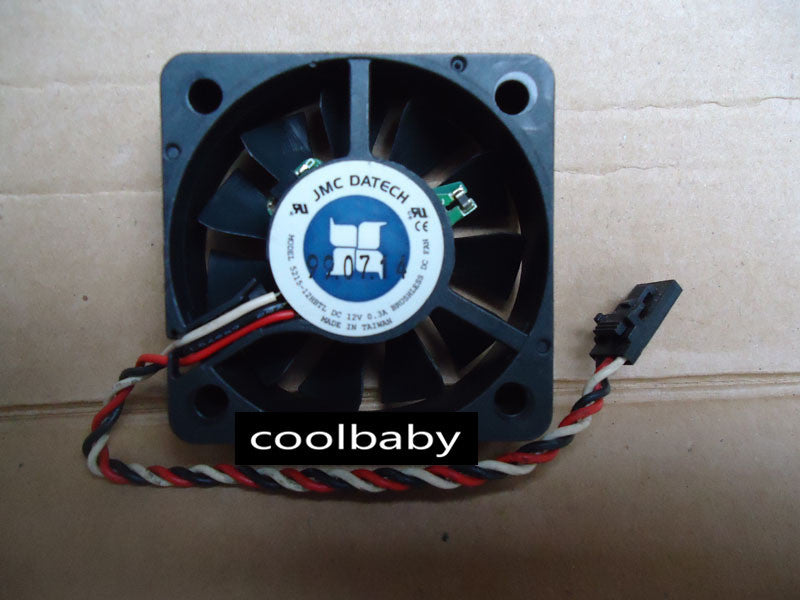 Dell JMC DATECH 5215-12HBTL fan 12V 0.3A 80*80*25mm 3Pin