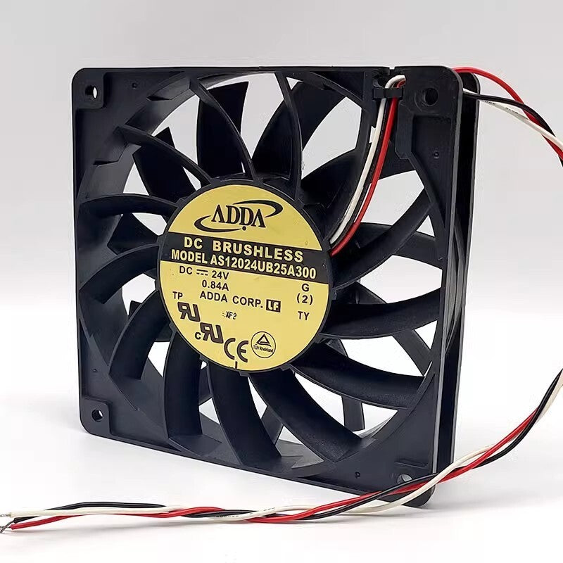 ADDA AS12024UB25A300 DC24V 0.84A 12cm Cooling Fan