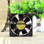 ADDA AD0812MB-A70GL DC12V 0.15A 2 Pin 80x80x25mm Silent Case Cooling Fan