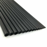 500mm Carbon Fiber Strip Solid Rod Round Square Tube Flat Bar Shaft RC Airplane