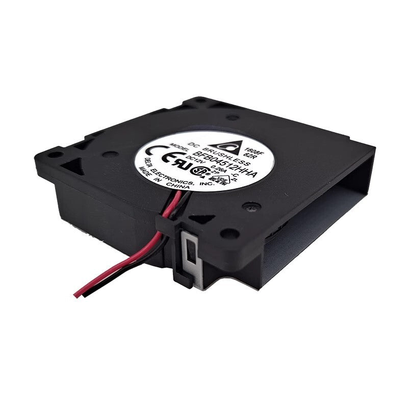 DELTA BFB04512HHA-C DC12V 0.26A 4.5CM 2-Wire Turbo Cooling Fan for 3D Printer