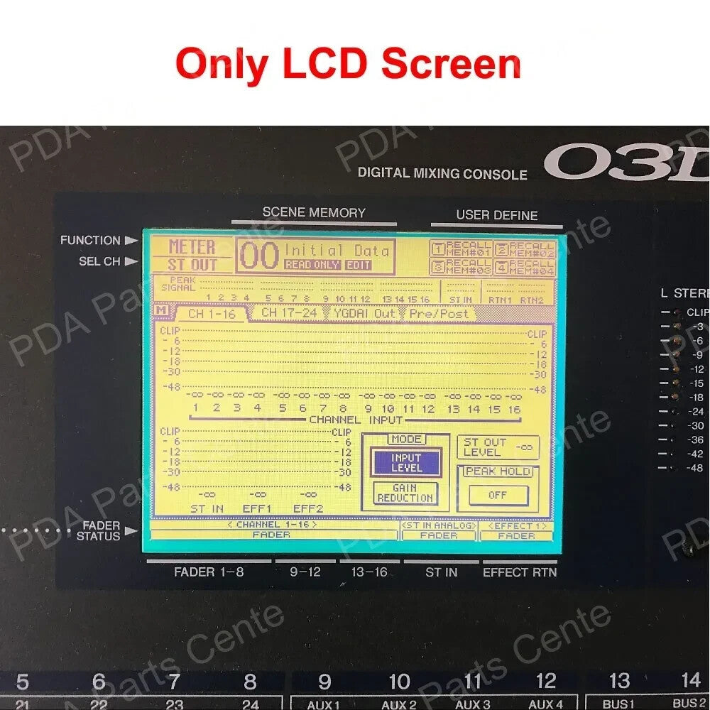 LCD Display Screen for Yamaha 03D Digital Mixing Console Repair WC53540R
