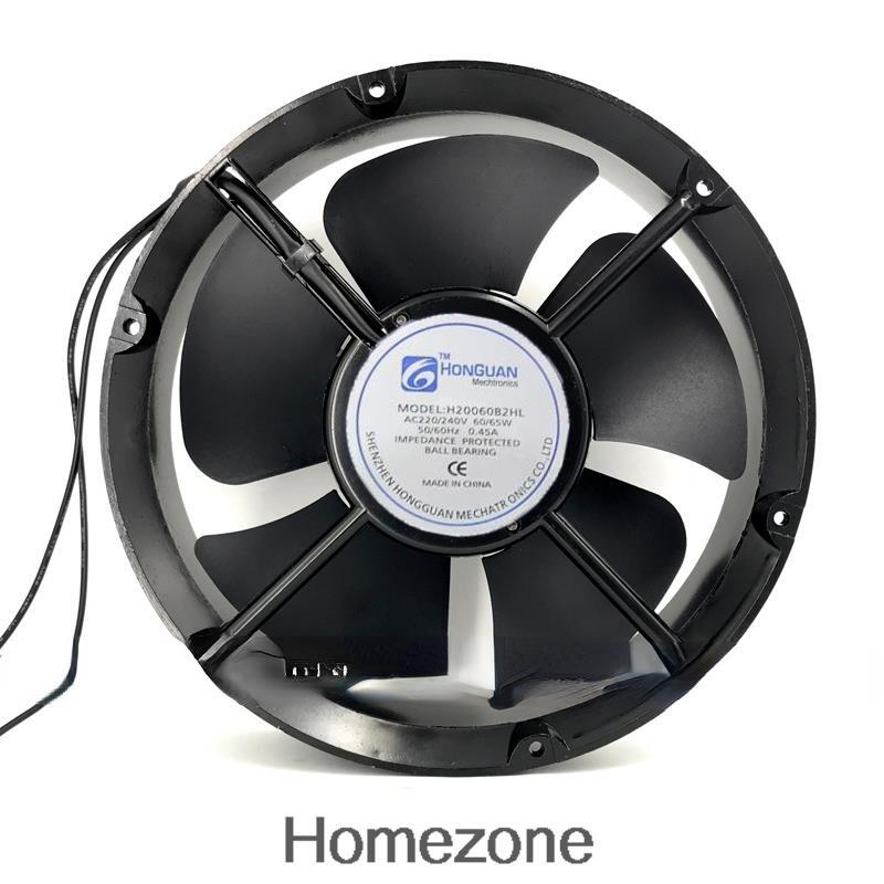 For Motor H20060B2HL 22060 220V Inverter Fan Cabinet Cooling Fan 22CM
