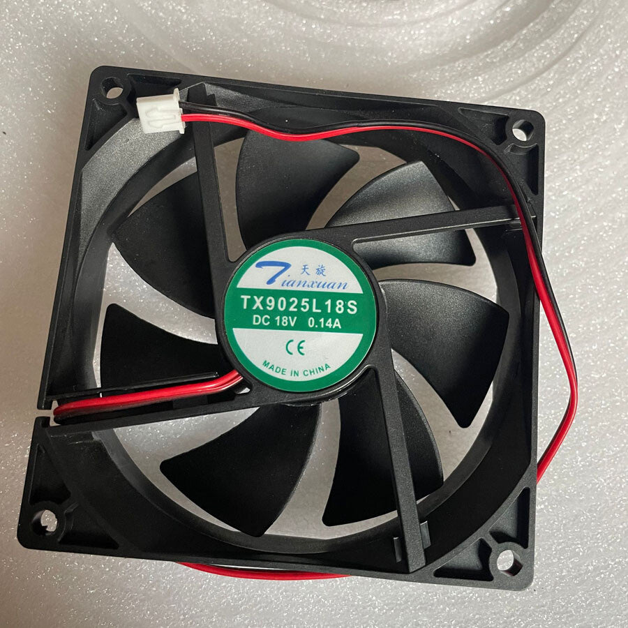 Tianxuan TX9025L18S 18V 0.14A 9CM 9025 refrigerator cooling fan 2pin