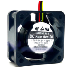 109P0424H6D11 For Sanyo DC24V 0.07A 40*40*20mm Cooling fan