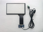 7" inch USB Multi-point capacitive Touch Screen Digitizer For 16:9 TFT LCD Panel
