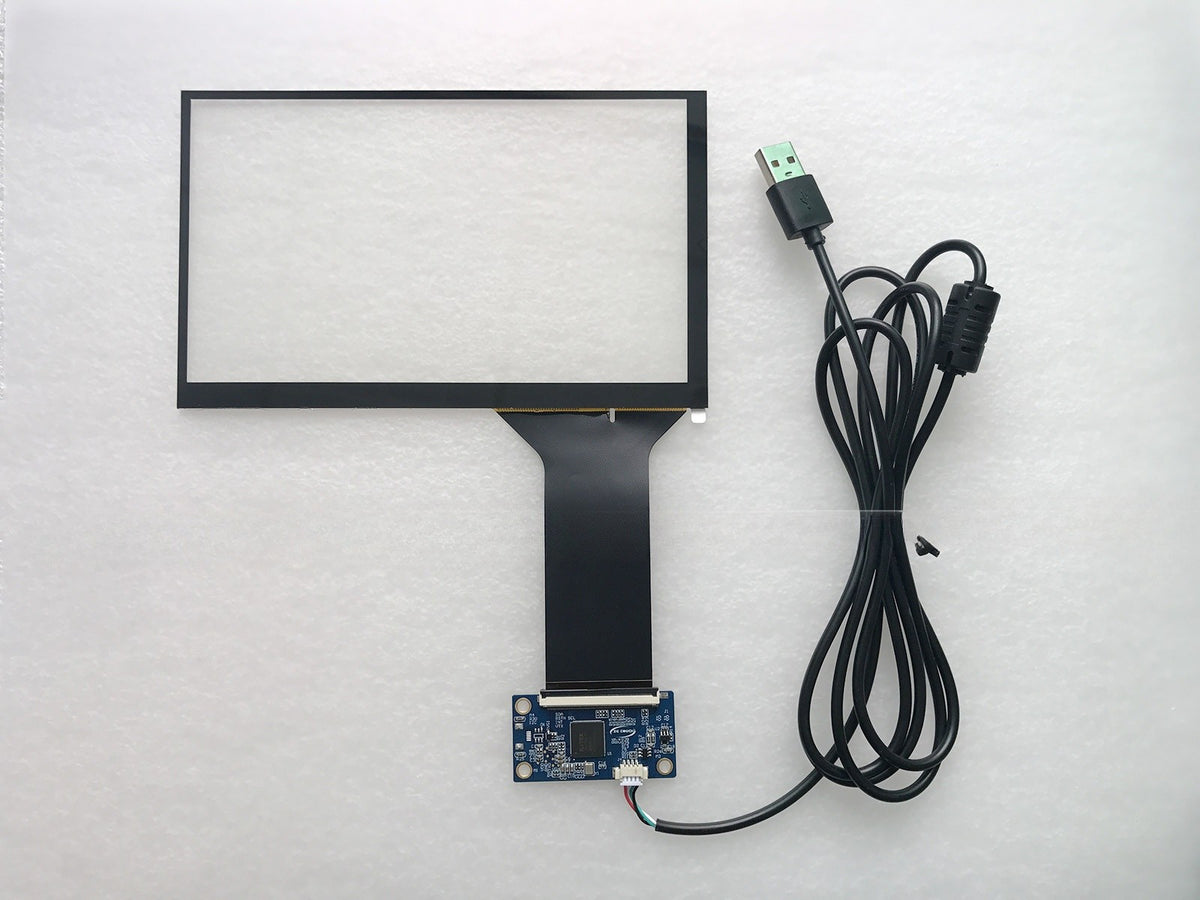 7" inch USB Multi-point capacitive Touch Screen Digitizer For 16:9 TFT LCD Panel