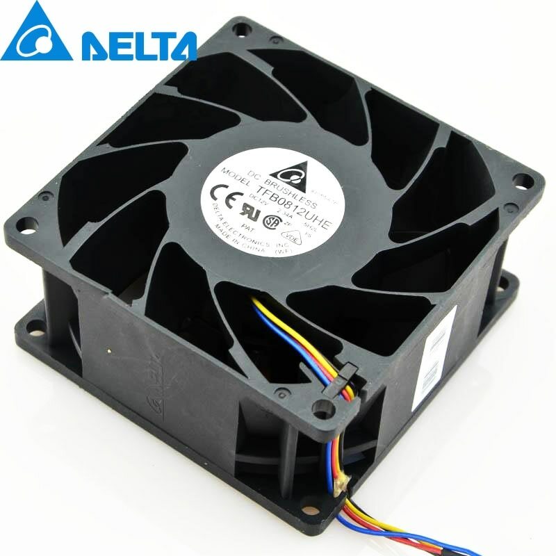 For Delta TFB0812UHE 80mm DC12V 2.34A Server inverter axial cooler cooling fan