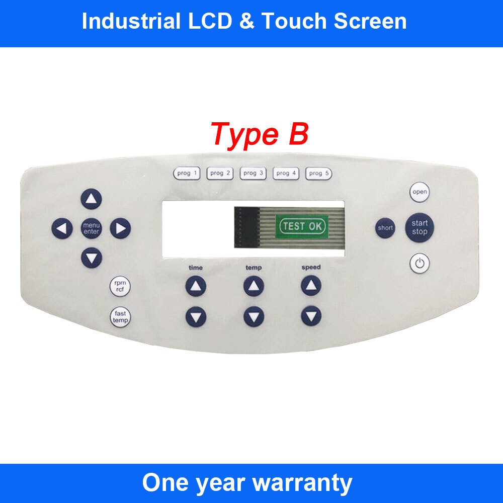 For Eppendorf 5430R Benchtop Refrigerated Centrifuge Membrane Keyboard Keypad