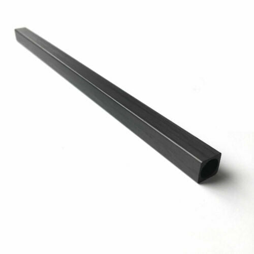 500mm Carbon Fiber Strip Solid Rod Round Square Tube Flat Bar Shaft RC Airplane