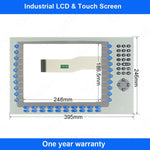 2711P-B12C4D6 Touch Screen Panel for 2711P-B12C6D1 with Membrane Keypad